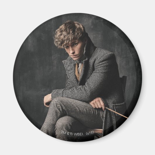 NEWT SCAMANDER™ Photo Magneet (Voorkant)