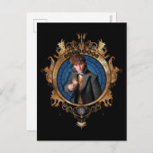 NEWT SCAMANDER™-portret Briefkaart (Voorkant / Achterkant)