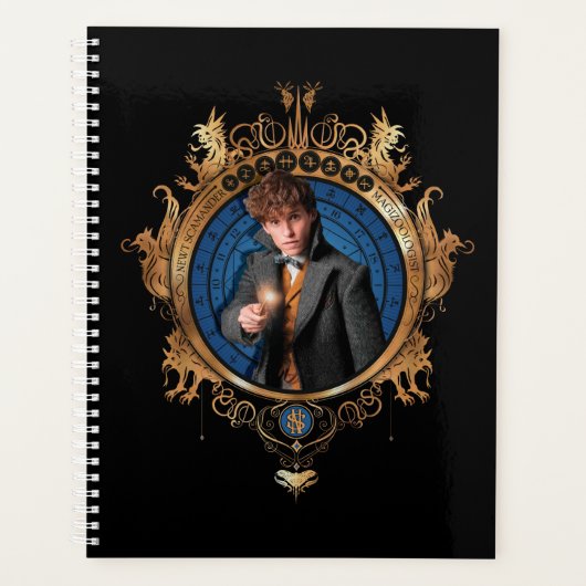 NEWT SCAMANDER™-portret Planner (Voorkant)