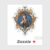 NEWT SCAMANDER™-portret Sticker (Vel)