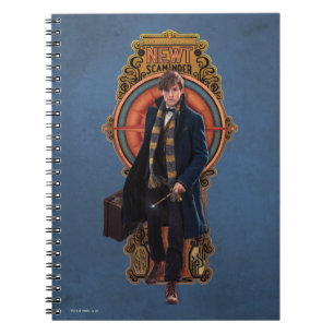 NEWT SCAMANDER™ Wandeling Art Nouveau Paneel Notitieboek