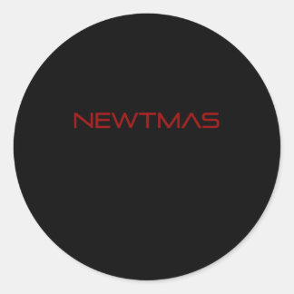 Newtmas Newt Thomas Maze Ronde Sticker