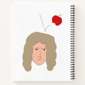 Newton Apple Knowledge Back to School STEM Funny Notitieboek (Achterkant)