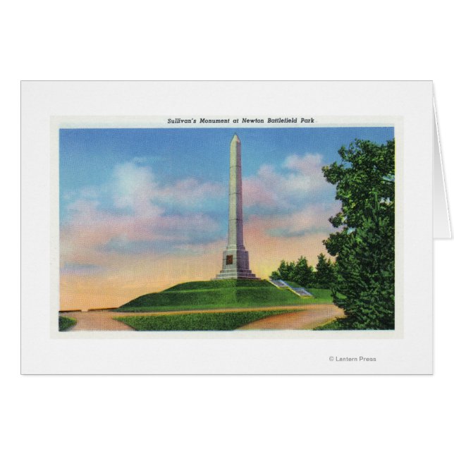 Newton Battlefield Park Uitzicht (Voorkant Horizontaal)