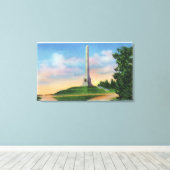 Newton Battlefield Park Uitzicht Canvas Afdruk (Insitu (Houten vloer))