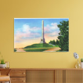 Newton Battlefield Park Uitzicht Canvas Afdruk (Insitu (Woonkamer))