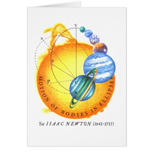 Newton Elliptical Orbits (Voorkant)