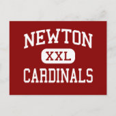 Newton - Kardinalen - Senior - Newton Iowa Briefkaart (Voorkant)