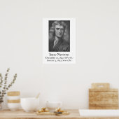 Newton Poster (Keuken)