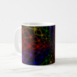 Newton Rainbow Rainbow Fractal Art Wrap Koffiemok