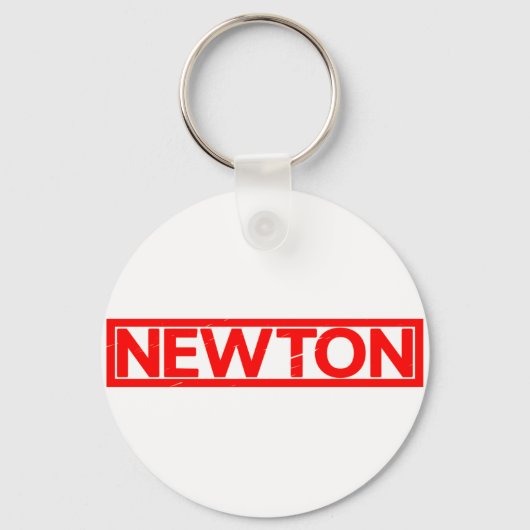 Newton Stamp Sleutelhanger (Voorkant)