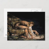 Newton William Blake Masonic Painting Briefkaart (Voorkant / Achterkant)