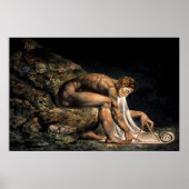 Newton William Blake Masonic Peinture Poster Impri (Devant)