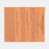 Newton's Laws of Motion fleece gooi deken-meloen (Voorkant (Horizontaal))