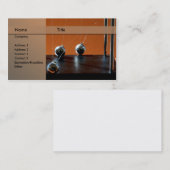 Newton's wieg visitekaartje (Voorkant / Achterkant)