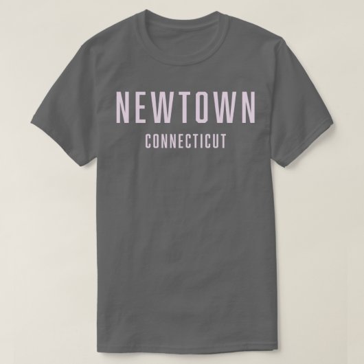 Newtown Connecticut TShirt (Design devant)