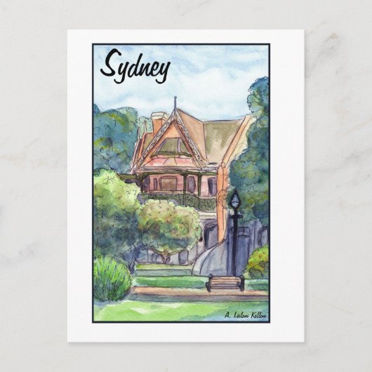 Newtown House Sydney Briefkaart (Voorkant)