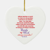 Newtown Memorial Ornament (Achterkant)