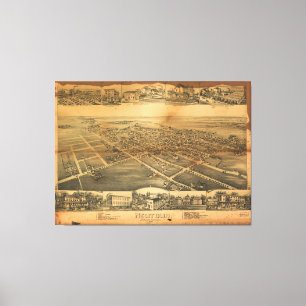 Newtown, Pennsylvania (1893) Canvas Afdruk