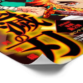 Newtype Kimetsu Magazine Poster (Hoek)