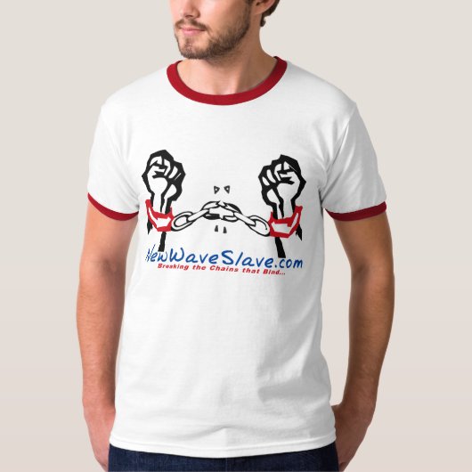 NewWaveSlave.com T-shirt (Voorkant)