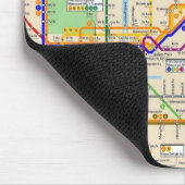 Newyork-metro Mousepad Muismat (Hoek)