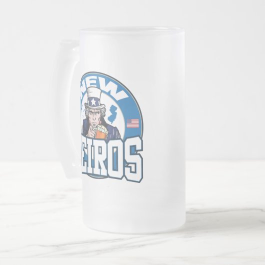 NewZeiros Frozen Glass Mok (Voorkant links)