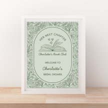 Next Chapter Book Theme Bridal Shower Welcome