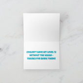 Next Level Merci à l'équipe (Intérieur)