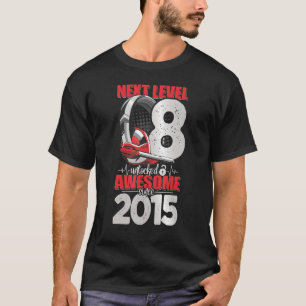 Next Level Unlocked 8 jaar Old Boy 2015 Headset Ga T-shirt