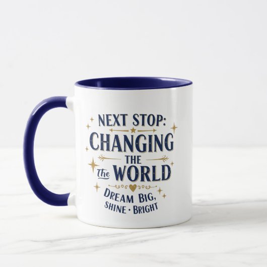 Next Stop Changing World Mug - (Gauche)