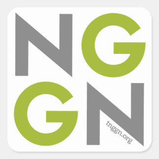 NextGen Genealogie Netwerk 3 "x3" Vierkante Sticke Sticker