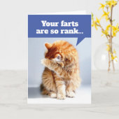 Nez De Chat Dû À La Carte D'Anniversaire Des Pieds (Fleur jaune)