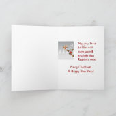 Nez Humour Reindeer, Snowflakes Volontaire Vacance (Intérieur)