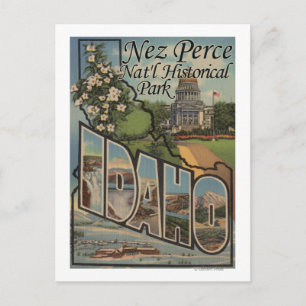 Nez Perce Nat'l Historical Park, ID Briefkaart