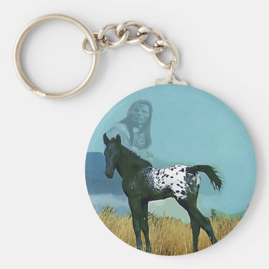 Nez Perce Pony Sleutelhanger (Voorkant)