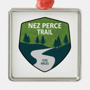 Nez Perce Trail Metalen Ornament
