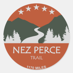 Nez Perce Trail Ronde Sticker