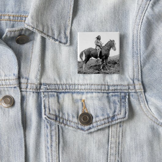 Nez Perce Warrior Button (In situ)