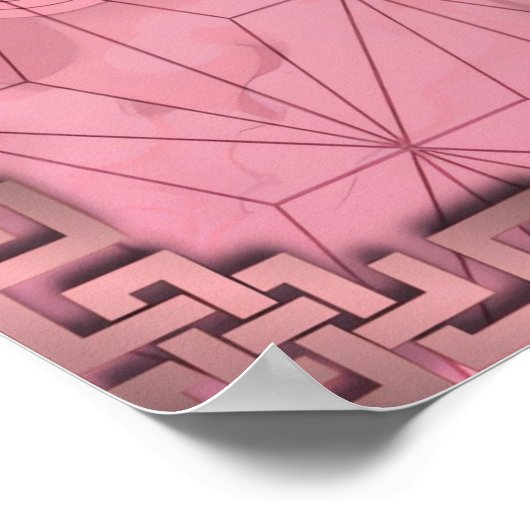 Nezuko Kamado-Poster Poster (Hoek)