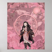 Nezuko Kamado-Poster Poster (Voorkant)