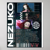 Nezuko poster (Voorkant)