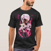 Nezuko Rage Moon T-Shirt (Voorkant)