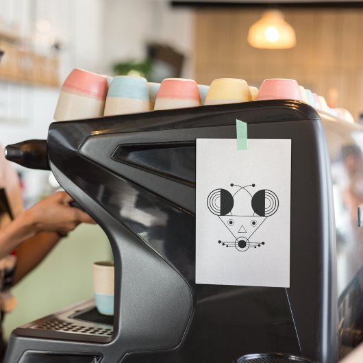 Nezumi Rat Post-it - Style de note intelligent