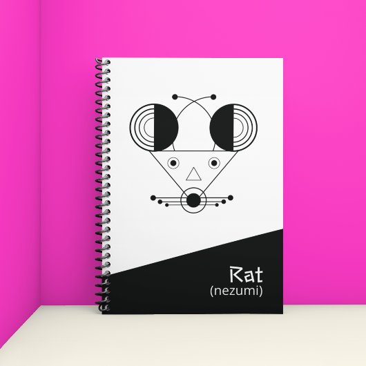 Nezumi Rat Zodiac - Édition énergie géométrique