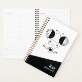 Nezumi Rat Zodiac - Geometrische energie-editie Planner (Display)