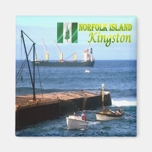 NF004 KINGSTON, NORFOLK ISLAND, Oceanië, Fridge Magneet