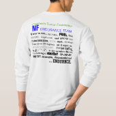 NF-duurteam T-shirt (Achterkant)