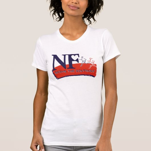 NF Marathon Logo Dames T-shirt (Voorkant)