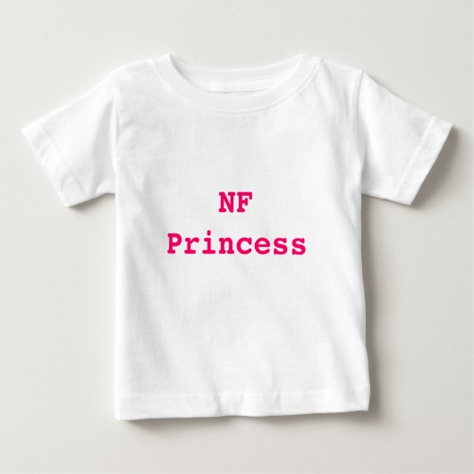 NF Princess kinderen T-shirt (Voorkant)